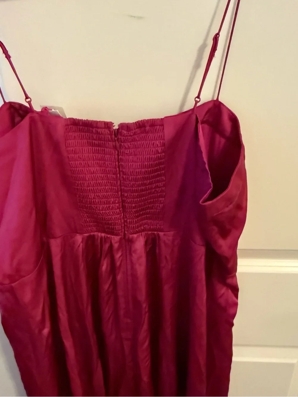 Abercrombie & Fitch Fuchsia Pink Maxi Dress